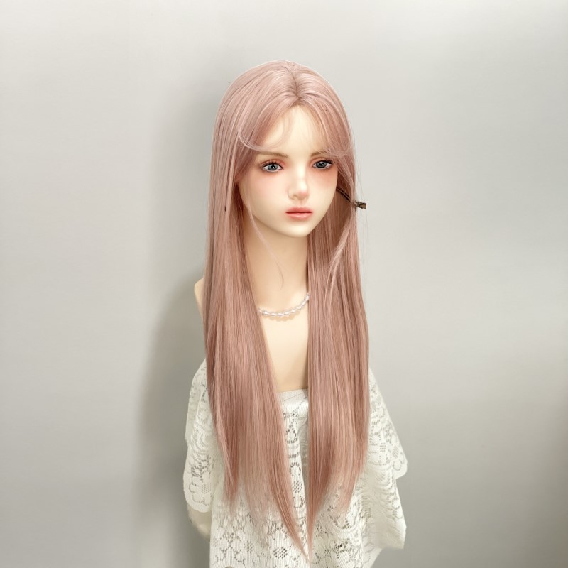 柔らかく美しいロングストレート TPEラブドール専用ウィッグ #25